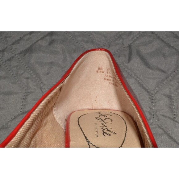 LifeStride Soft System Parigi Red Patent Pumps Heels Size 6.5W Women’s 2” Heel - Picture 8 of 10